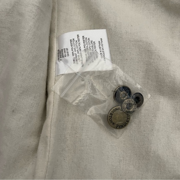 Pendleton Men's River Rock Sherpa Fleece Jacket Black Size Small - Picture 6 of 15